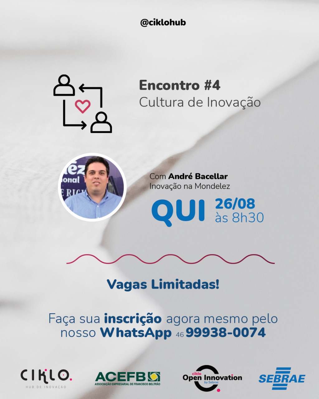 Ciklo Open Innovation by Sebrae 4° Workshop