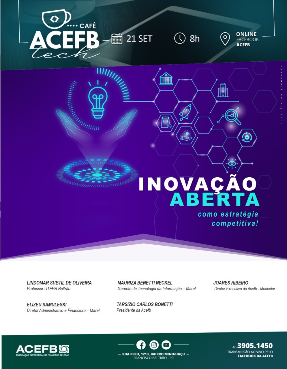 Café Acefb Tech Inovação Aberta