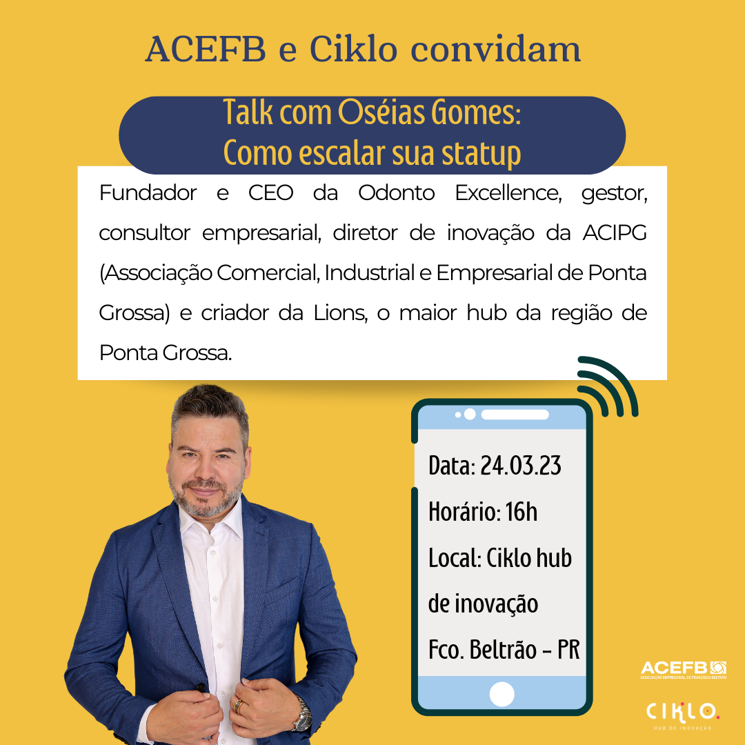 Talk com Oséias Gomes